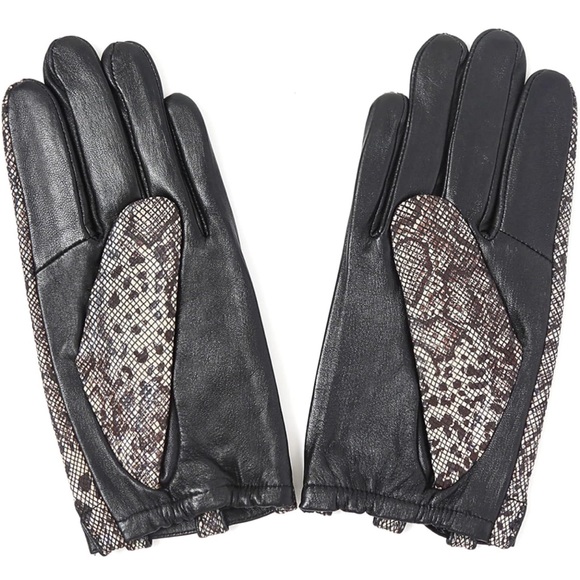 Women’s leather gloves - Picture 3 of 10